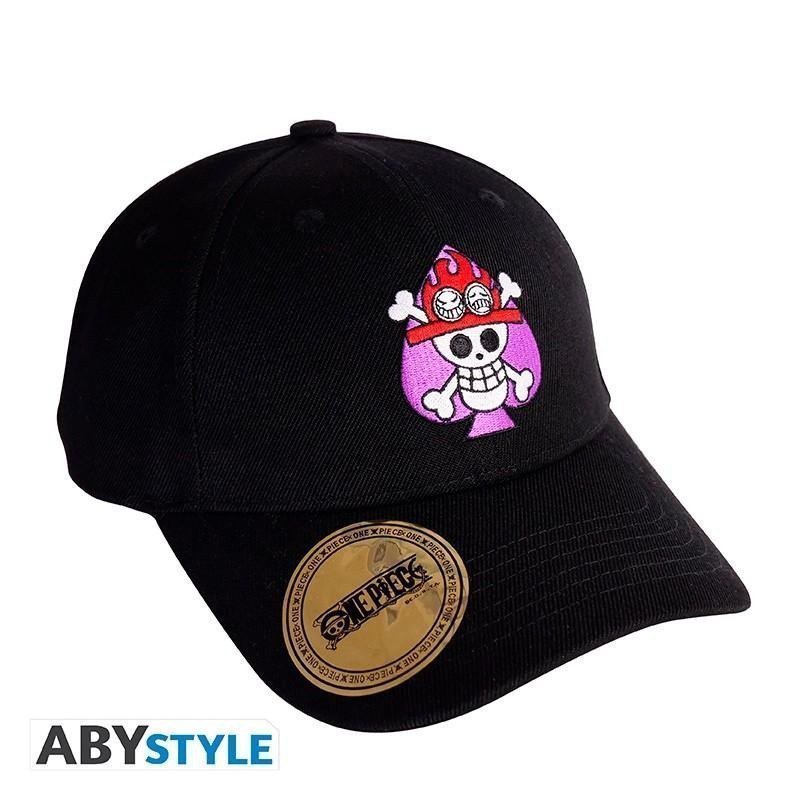One Piece Kšiltovka Aces Skull černá