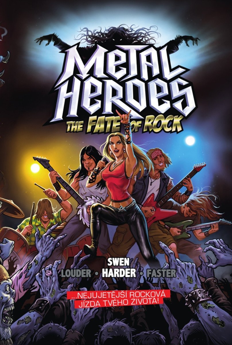 Metal Heroes The Fate of Rock gamebook – Harder Swen