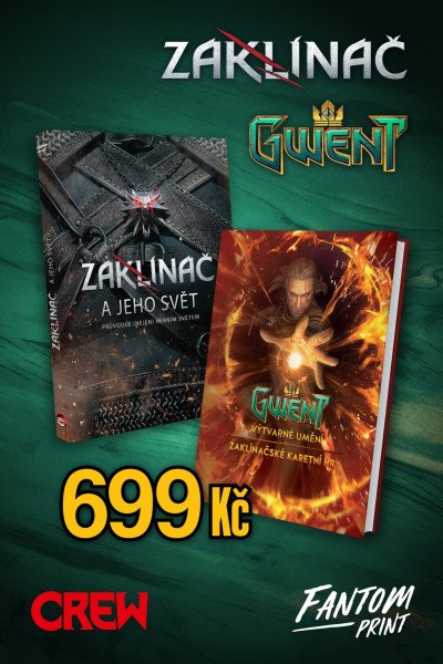 Zaklínač a jeho svět + GWENT (2 knihy) – CD Projekt Red (2024)