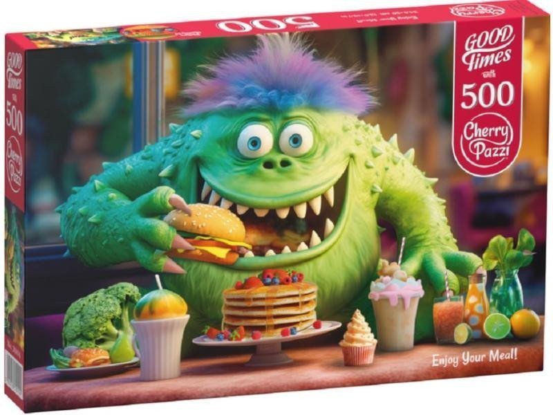 CherryPazzi Puzzle - Užij si svůj oběd 500 dílkú