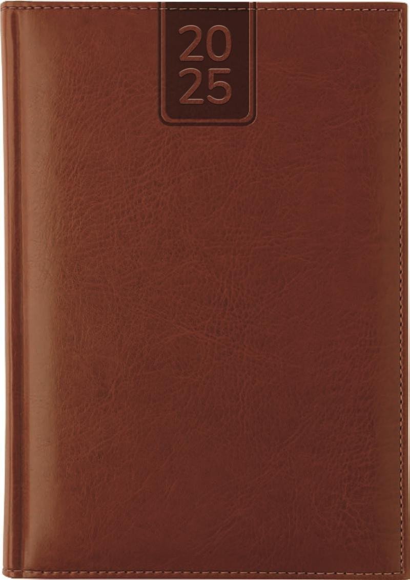 Diář 2025 Nebraska Brown týdenní A5