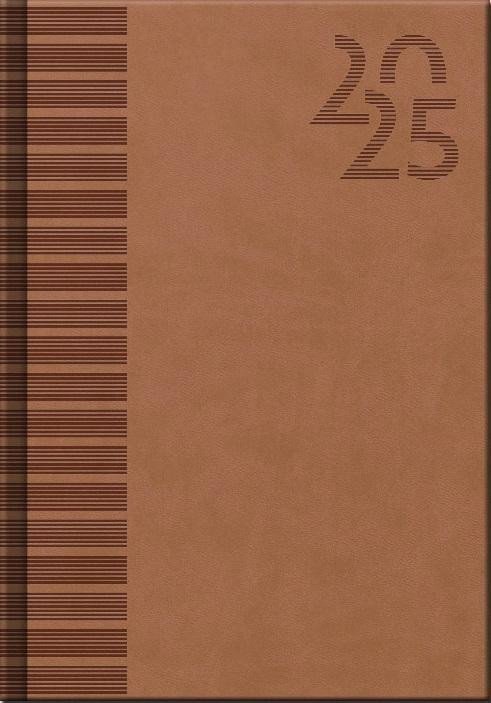 Diář 2025 Vivella Brown denní A5