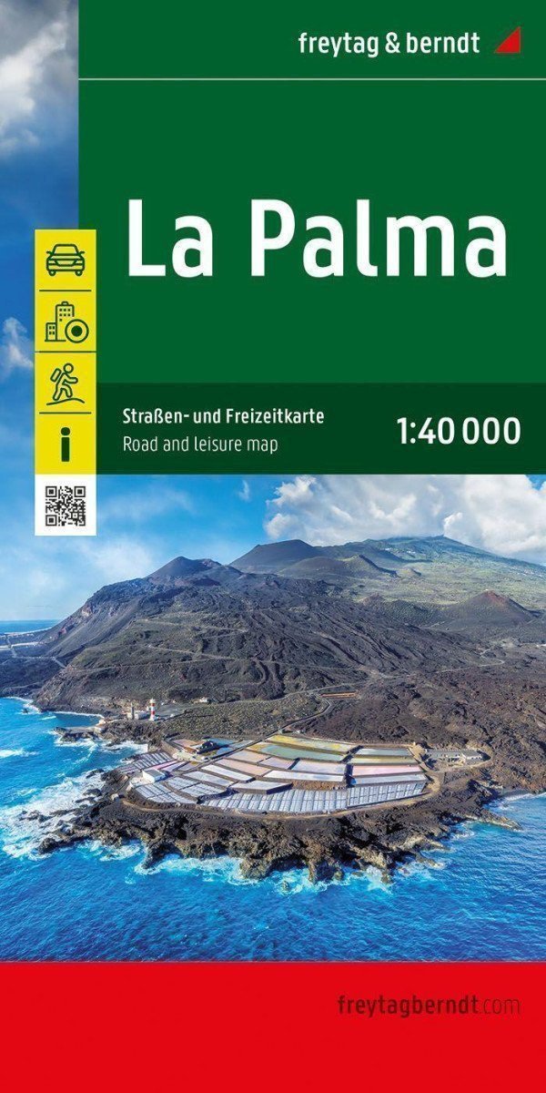 La Palma 140 000 mapa ulic a volného času