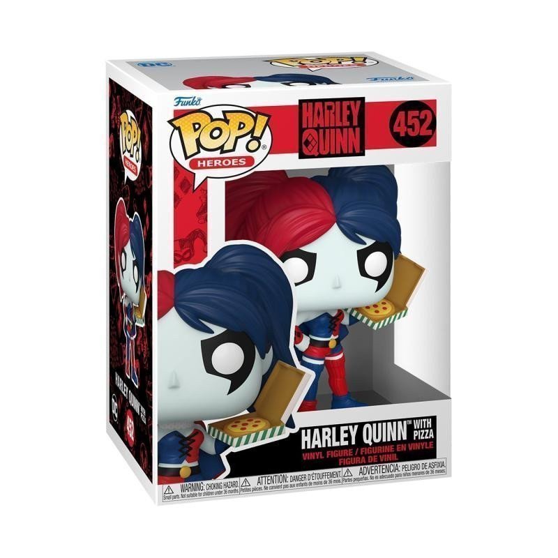 Funko POP Heroes DC - Harley Quinn with Pizza