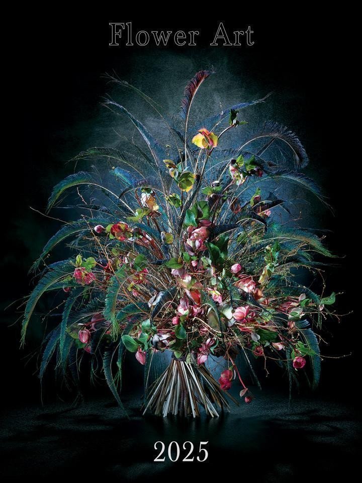 Kalendář 2025 Flover Art nástěnný 42 x 56 cm