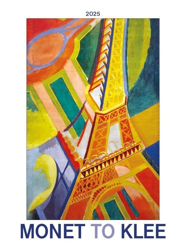 Kalendář 2025 Monet to Klee nástěnný 42 x 56 cm