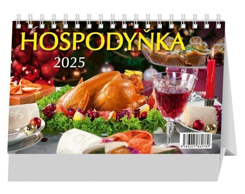 Kalendář 2025 Hospodyňka stolní 23 x 14 cm