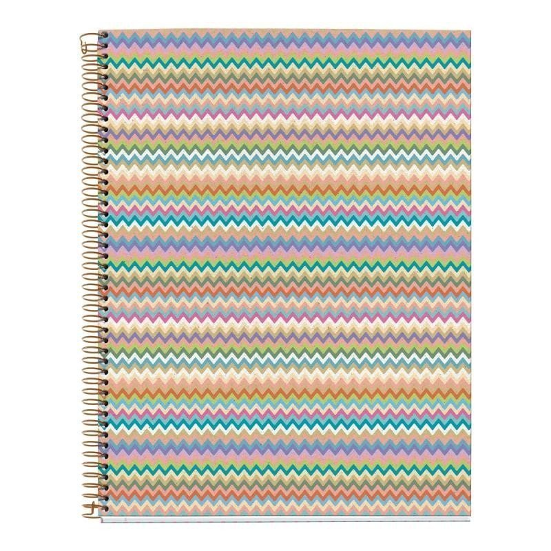 Miquelrius poznámkový blok Zigzag Mallorca A4 linkovaný 120 listů