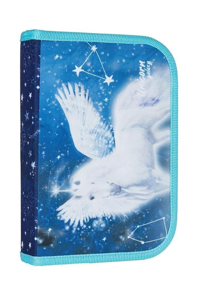 Penál 1 patrový 2 chlopně naplněný - Pegas