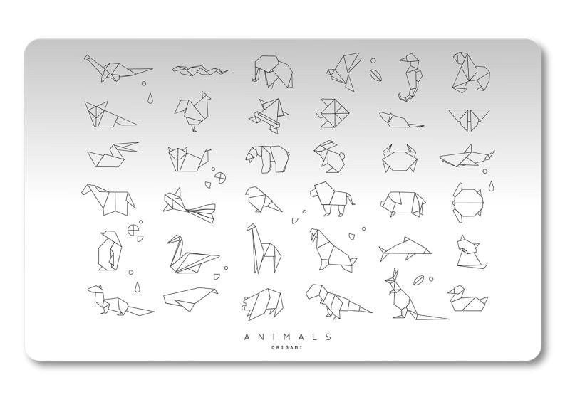Podložka na stůl PP 60 x 44 cm - Origami Animals