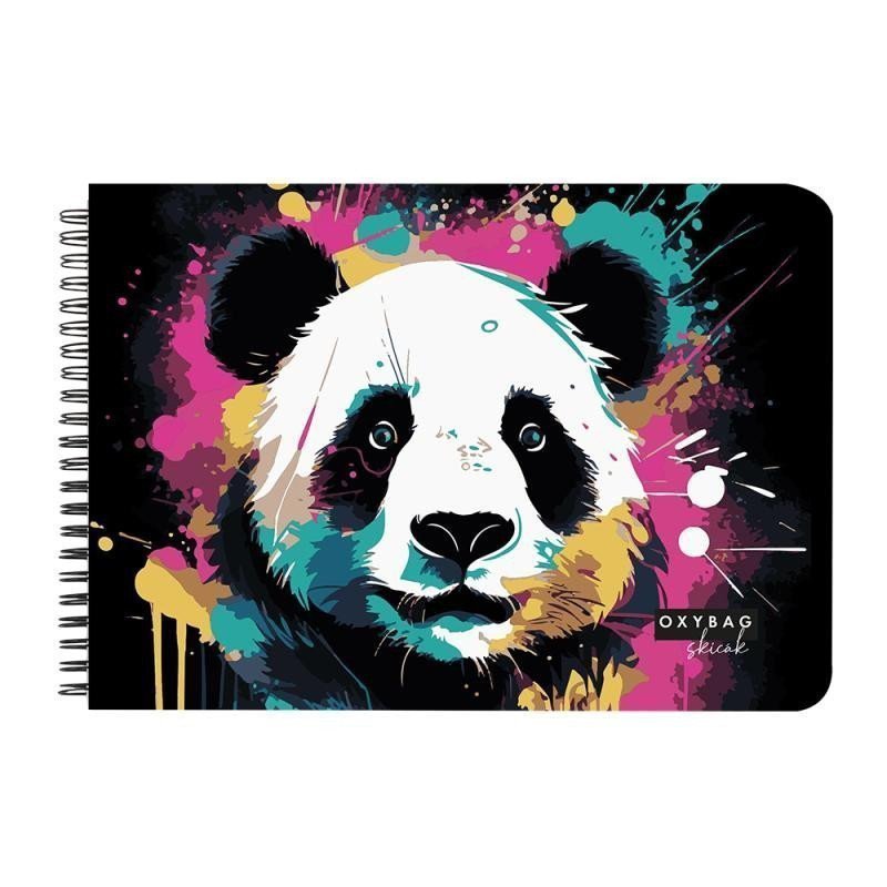 Skicák A3 40 listů 190g - Panda