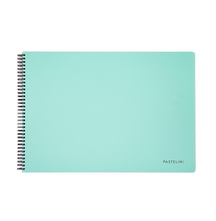 Skicák A4 40 listů 190g - Pastelini zelená