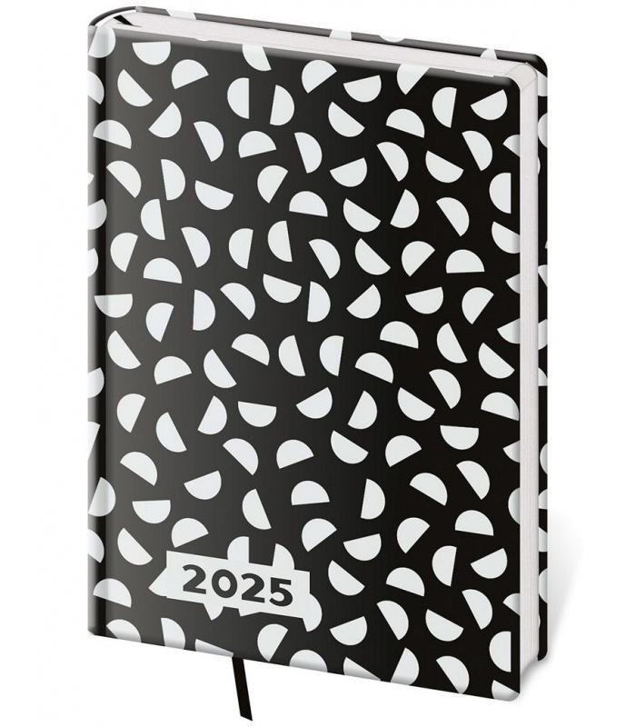 Diář 2025 Vario Lyra týdenní A5 BW
