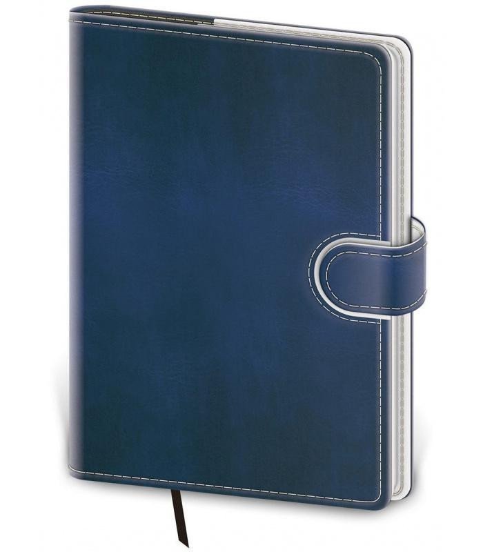 Diář 2025 Flip denní A5 modrobílá