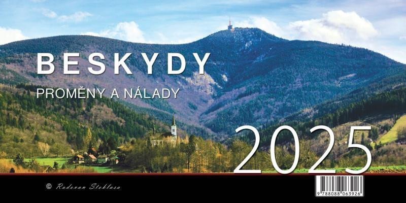 Kalendář 2025 BeskydyProměny a nálady - stolní – Stoklasa Radovan