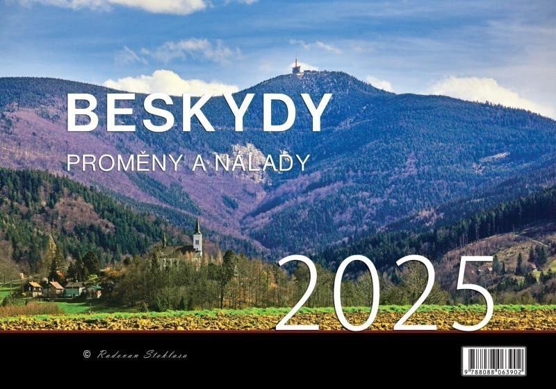 Kalendář 2025 BeskydyProměny a nálady - nástěnný – Stoklasa Radovan
