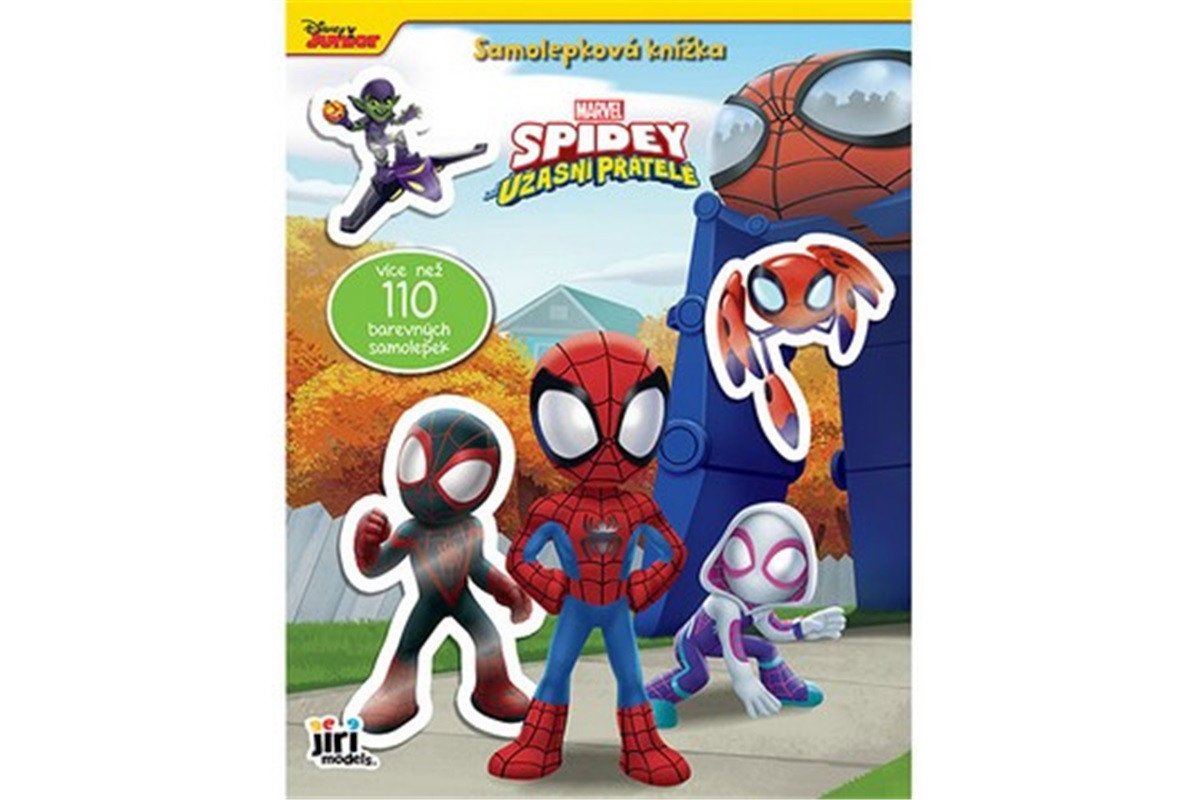 Samolepková knížka Spidey