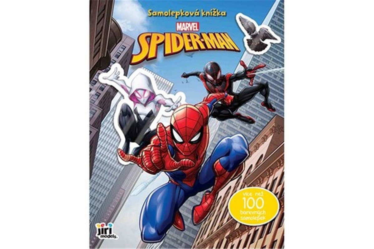 Samolepková knížka Spiderman