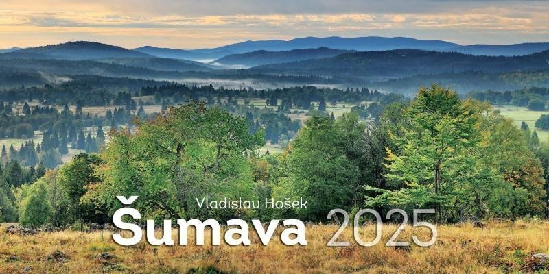 Kalendář 2025 - Šumava stolní čtrnáctidenní – Hošek Vladislav