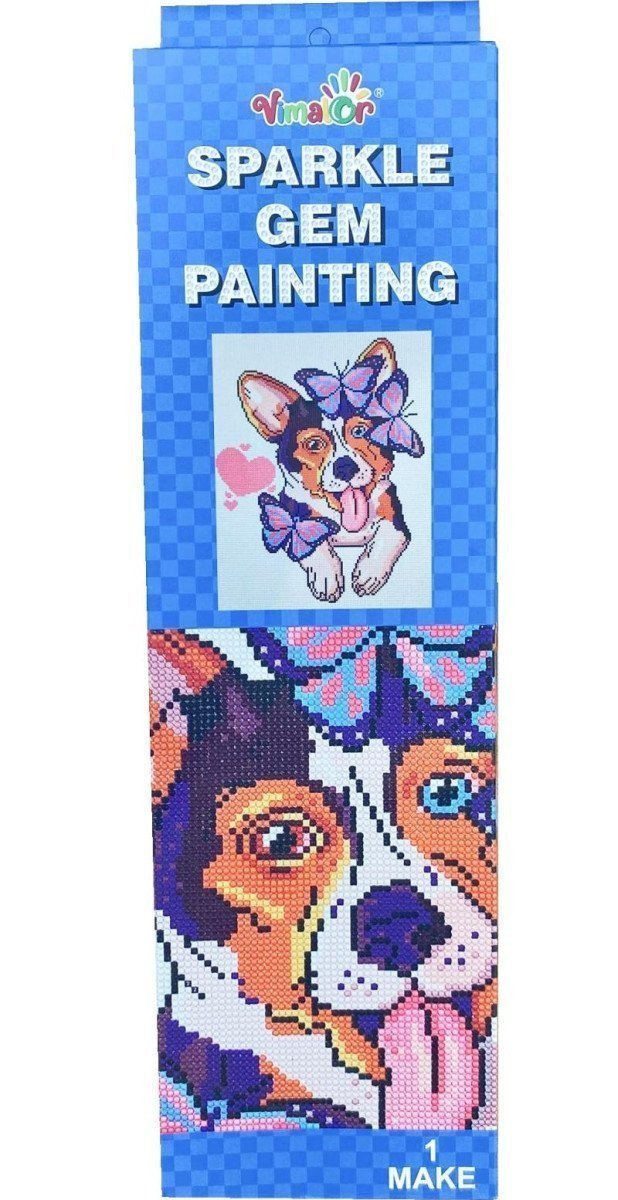 Diamantové malování - Pes