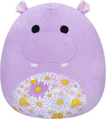 Squishmallows Fialový hroch Hanna 20 cm