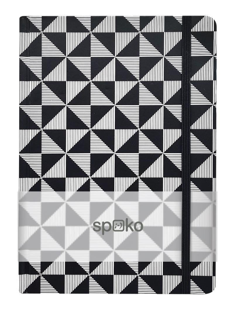 Spoko zápisník Linear mozaika A5 linkovaný