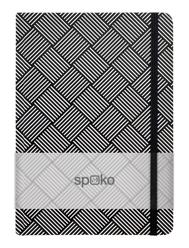 Spoko zápisník Linear čtverec A5 linkovaný
