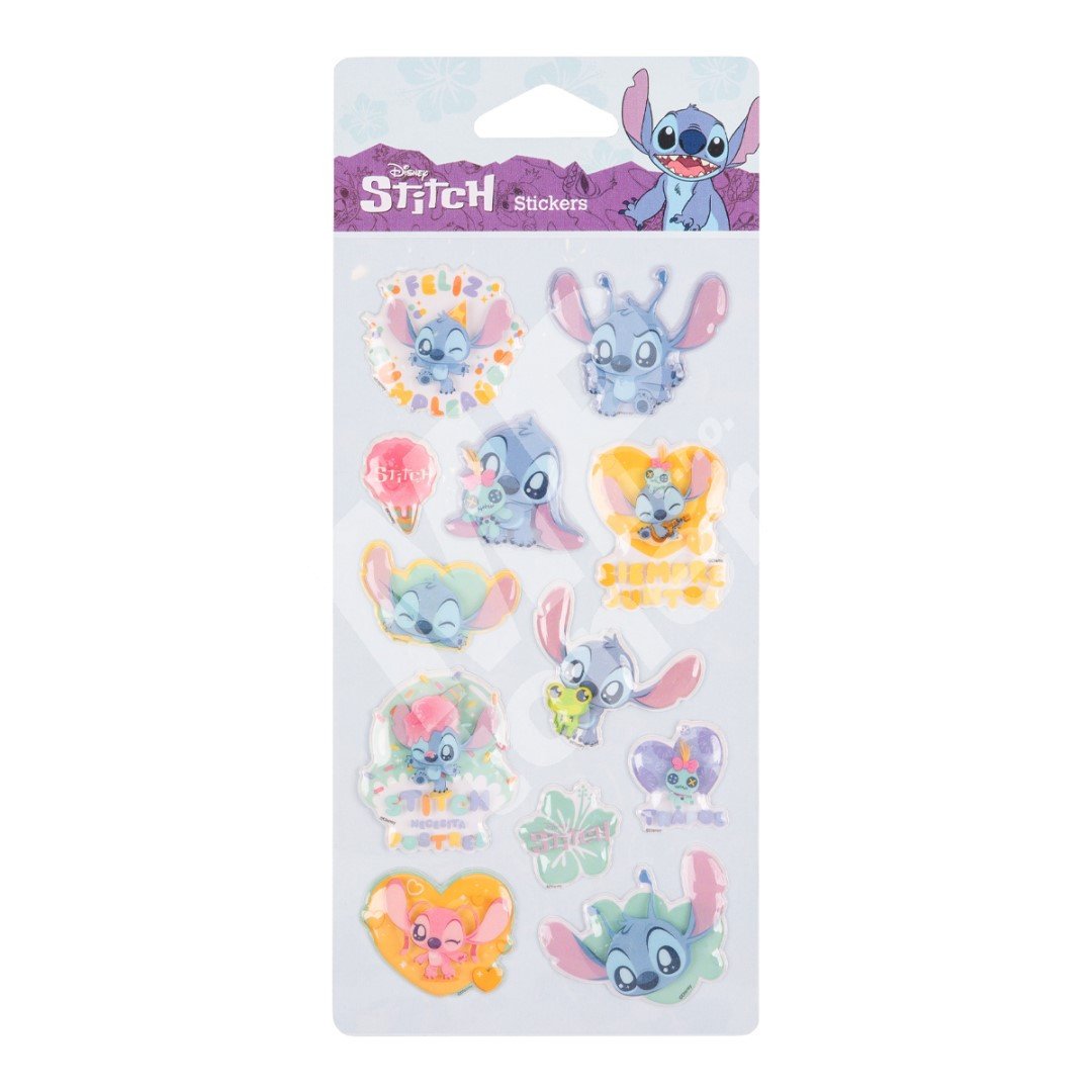 Colorino Pop-Up samolepky Stitch 6 mix motivů
