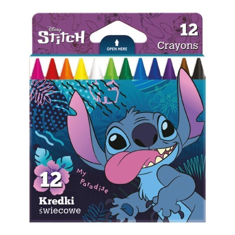Colorino voskovky Stitch 12 barev