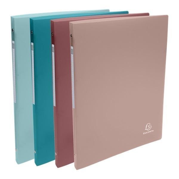 Exacompta 4kroužkový pořadač Skandi A4 hřbet 20 mm mix barev