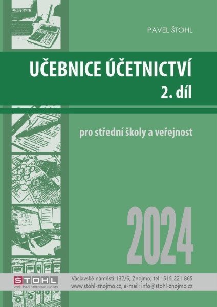 Učebnice Účetnictví II. díl 2024 – Štohl Pavel (2024)
