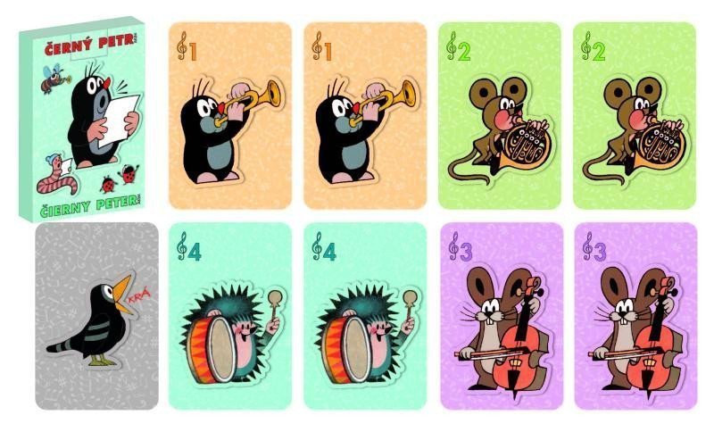 Černý Petr - Krtek hudebníci