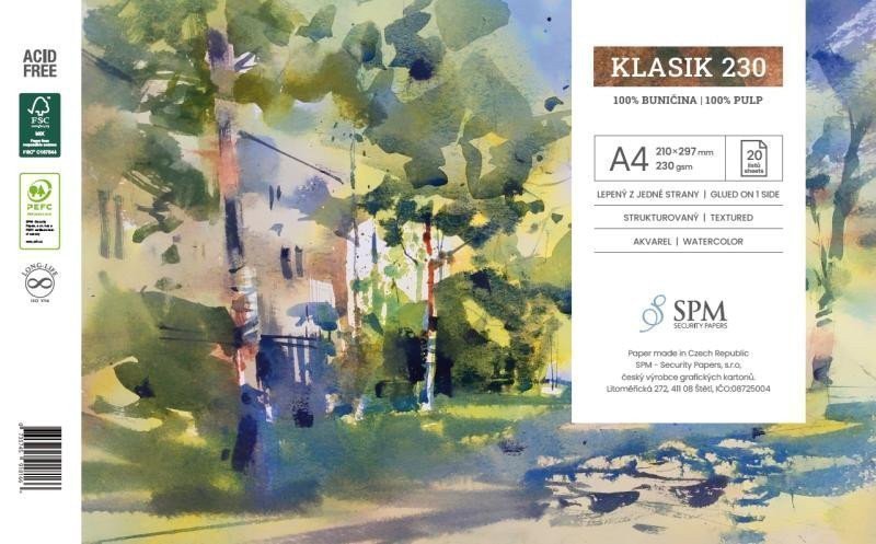 Grafický blok Klasik 230 gm2 A4
