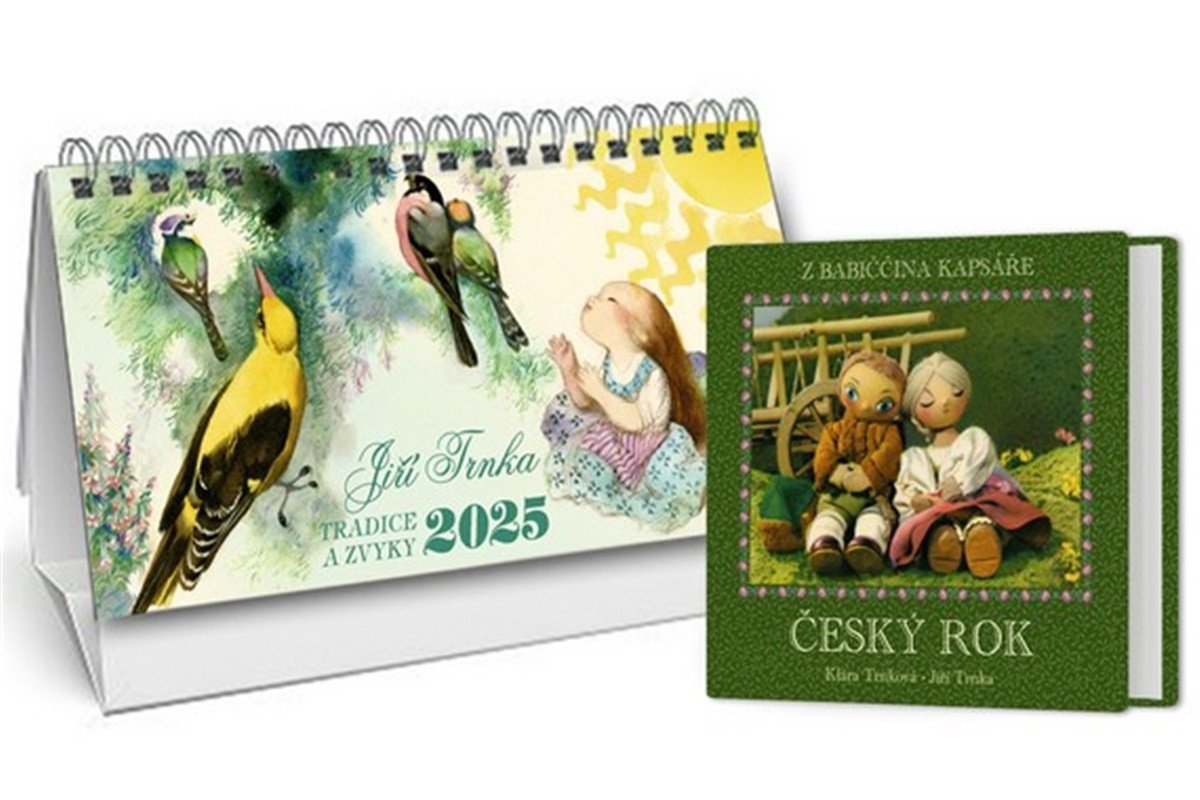 Kalendář 2025 Trnkův stolní Český rok – Trnková Klára