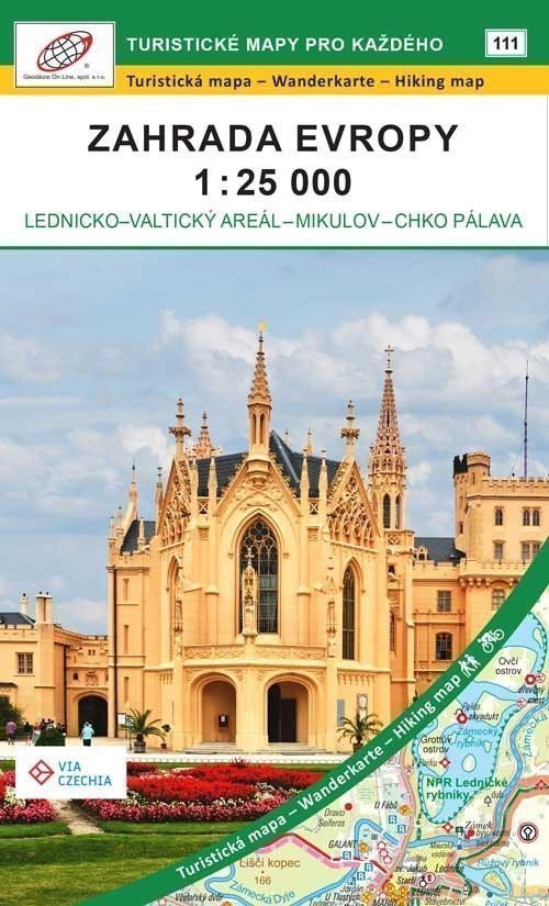 Zahrada Evropy 1 25 000 Turistické mapy pro každého