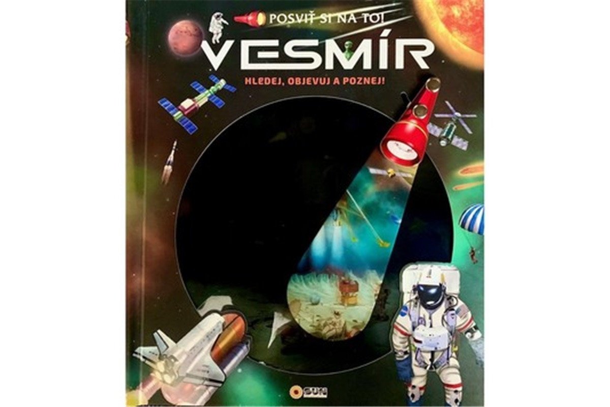 Posviť si na to Vesmír - Knížka s baterkou