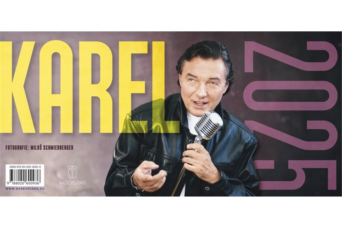 Kalendář 2025 Karel stolní – Schmiedberger Miloš