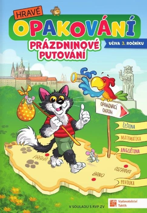 Hravé opakování učiva 3 třídy - Prázdninové putování