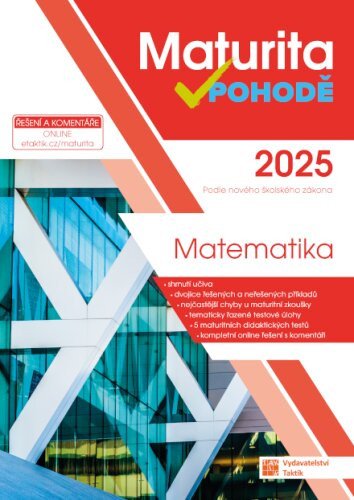 Maturita v pohodě - Matematika 2025 (2024)