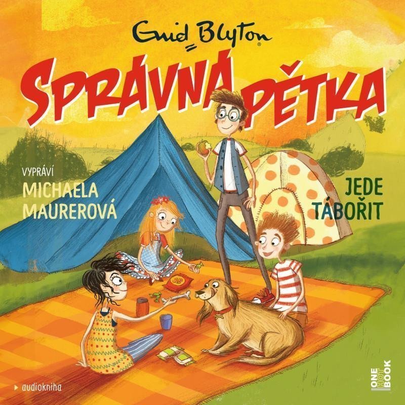 Správná pětka jede tábořit - CDmp3 Čte Michaela Maurerová
