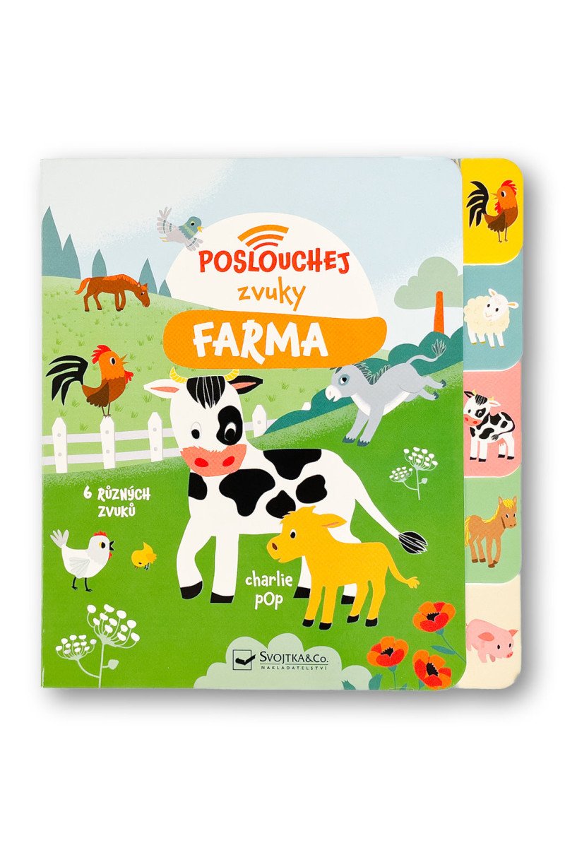 Poslouchej zvuky Farma – Pop Charlie