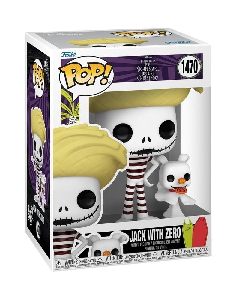 Funko POP Buddy The Nightmare BeforeChristmas - Jack with Zero Beach