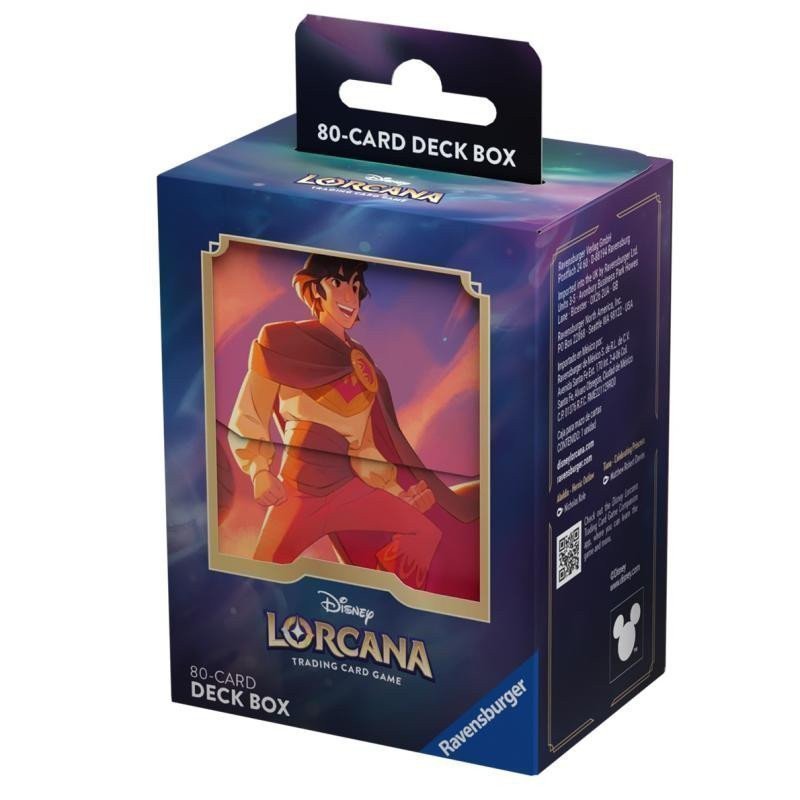 Disney Lorcana Shimmering Skies - Deck Box Aladdin