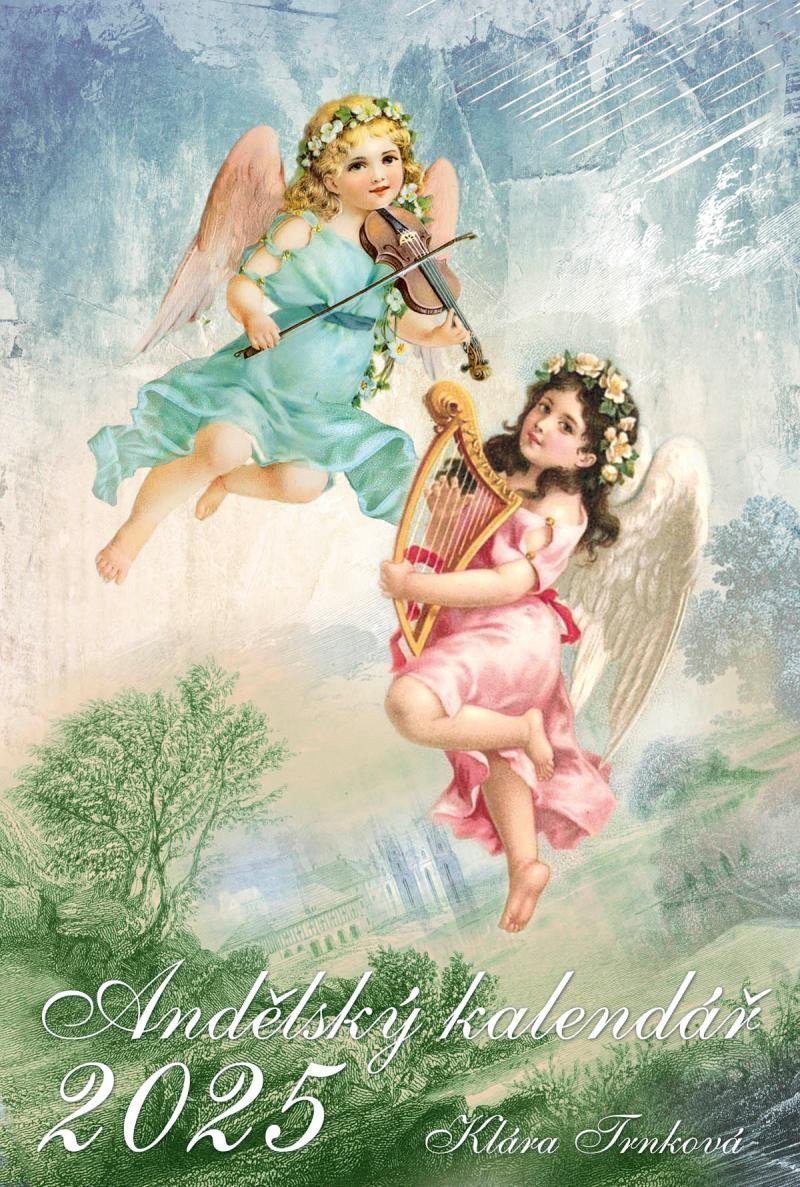 Kalendář 2025 Andělský nástěnný
