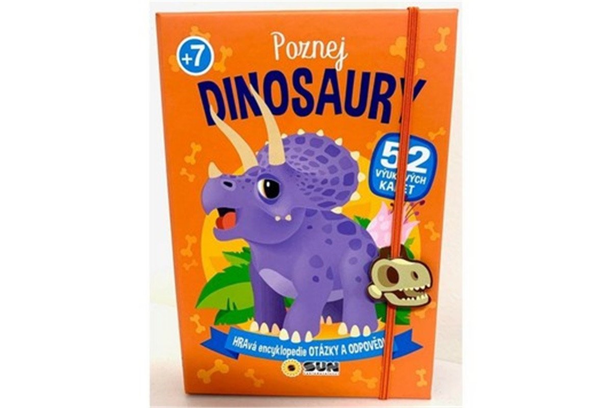 Poznej Dinosaury - 52 výukových karet