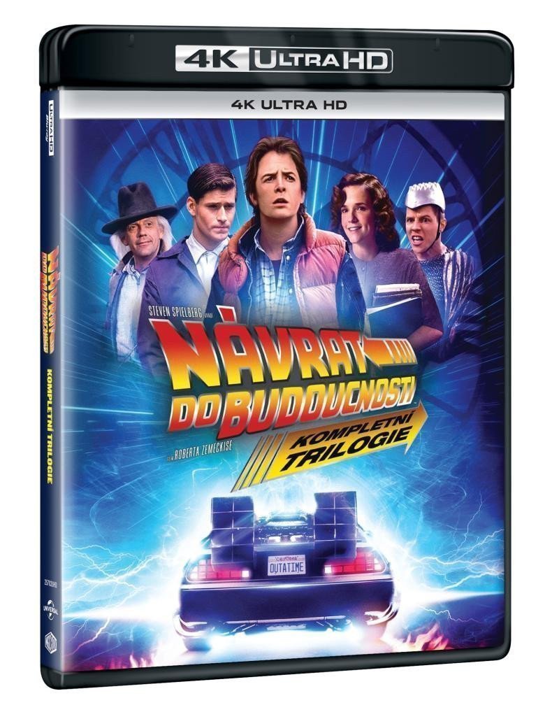 Návrat do budoucnosti kolekce 1-3 3BD 3UHD - remasterovaná verze