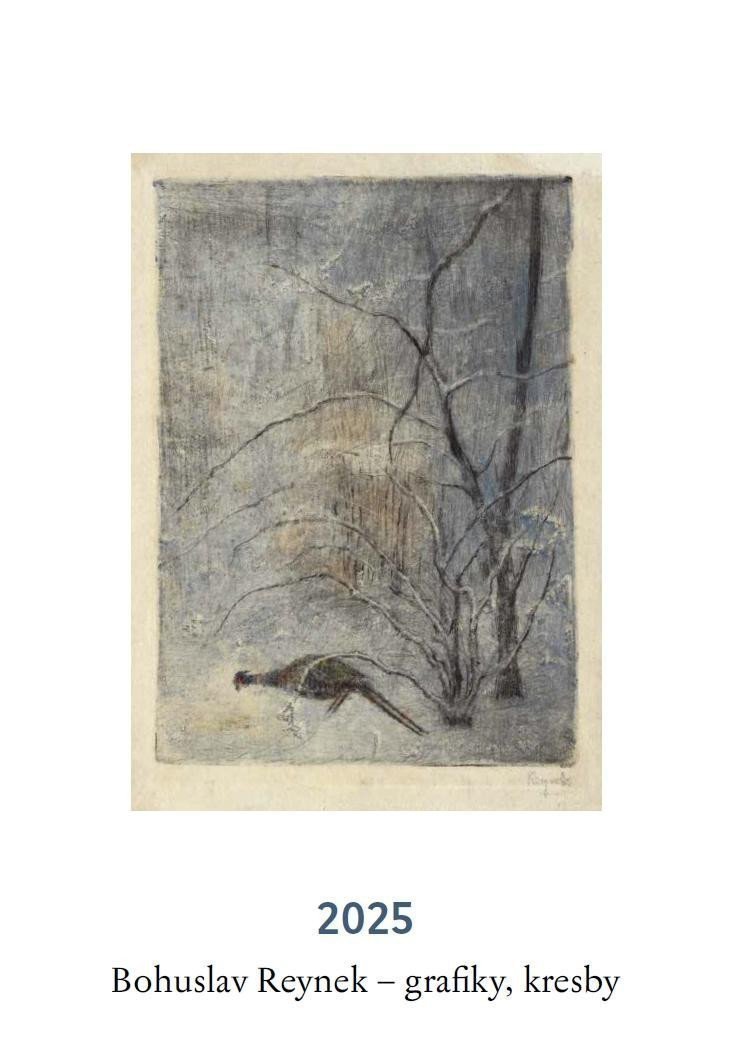 Kalendář 2025 - Bohuslav Reynek grafiky kresby
