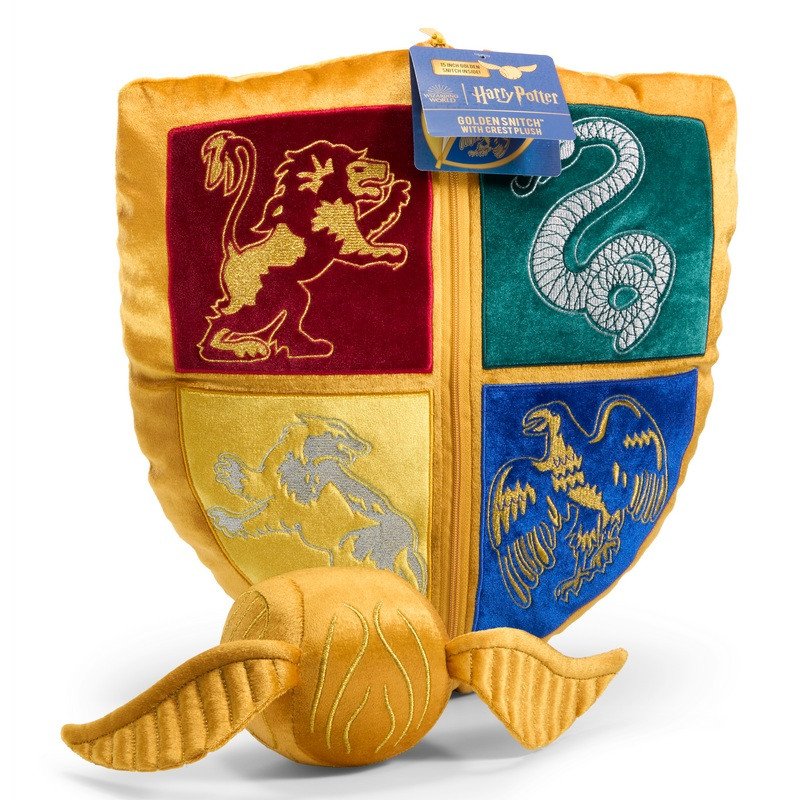 Harry Potter plyšový erb Bradavic a zlotonka