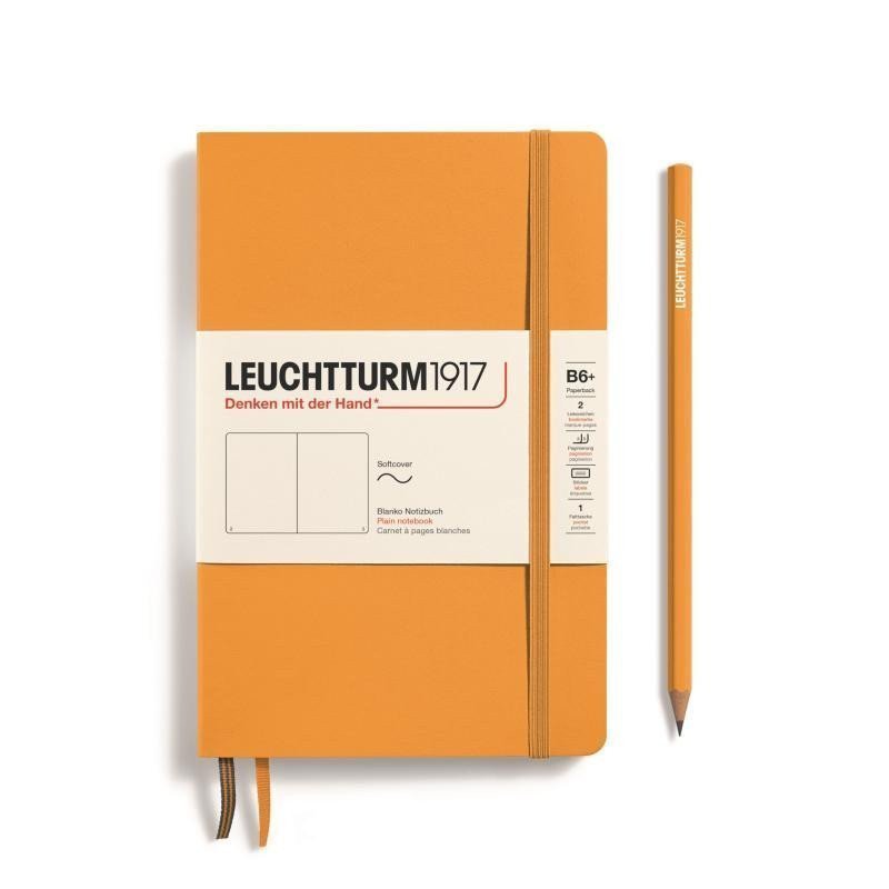 Leuchtturm1917 Zápisník Rising Sun Softcover B6 čistý