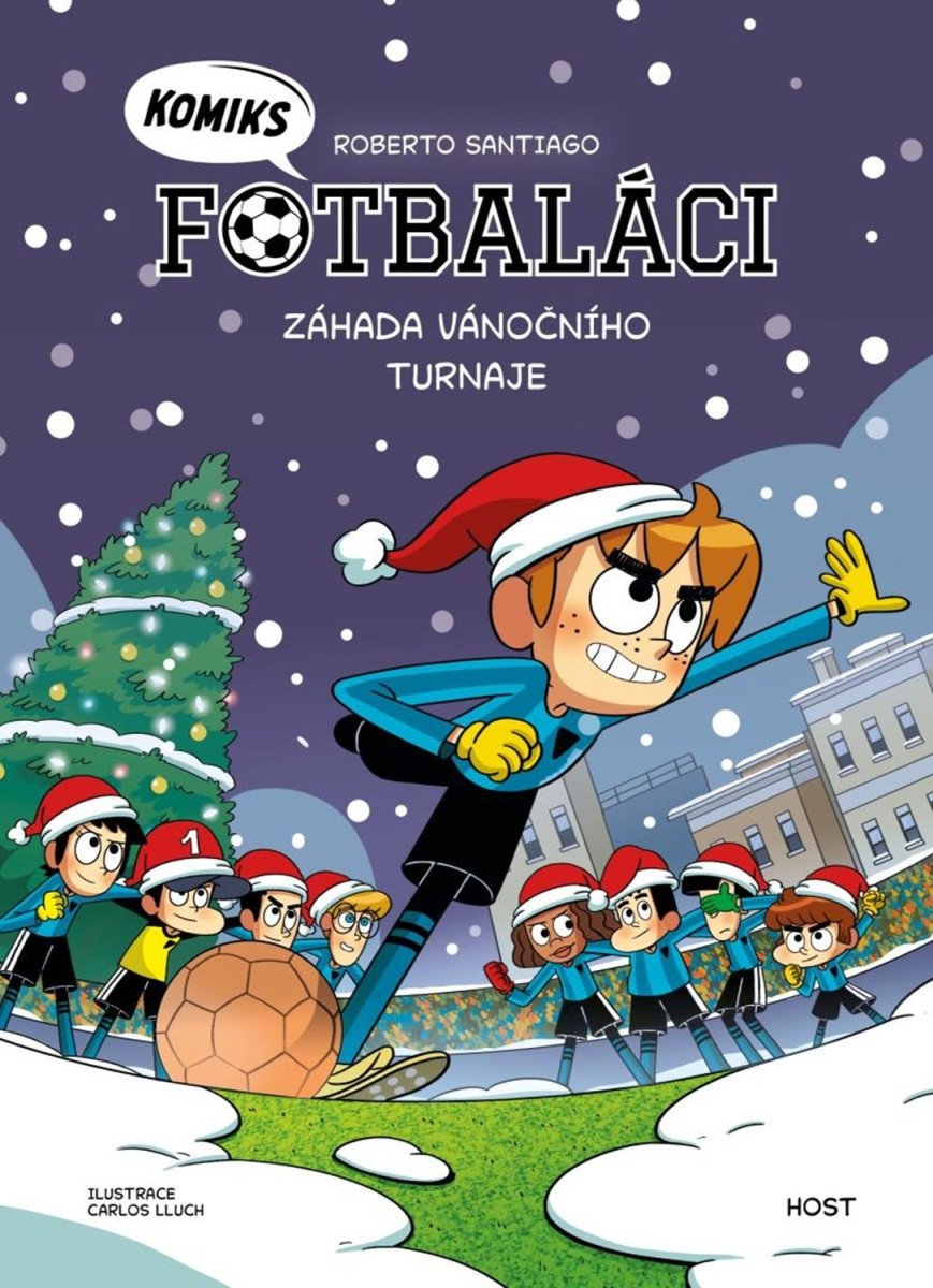 Fotbaláci komiks 2 - Záhada vánočního turnaje – Santiago Roberto